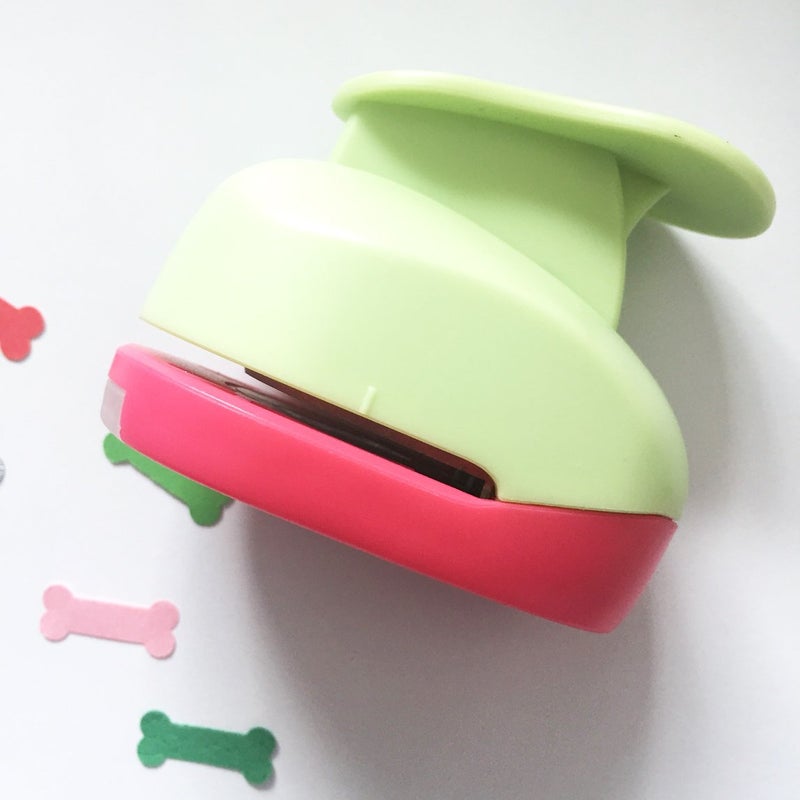 Carykon 1" Clever Lever Craft Punch - Paper Cutting Shape (Bone) - Image 3